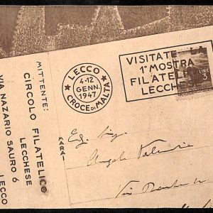 ab6577 -  CARTOLINA  D'EPOCA - Lecco Citta
