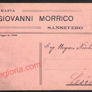 ag0297 - CARTOLINA D'EPOCA - Foggia Provincia - San Severo  1930