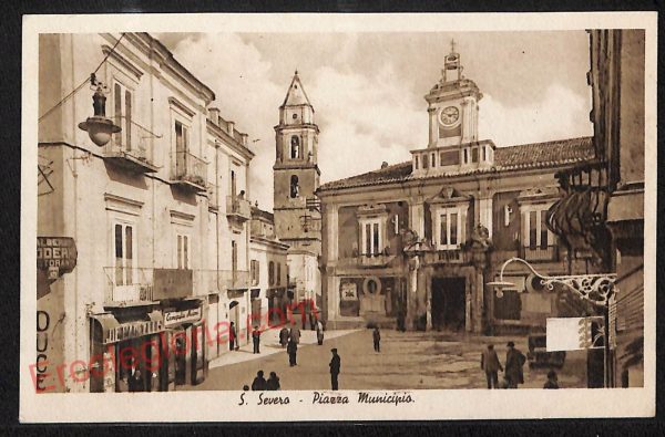 ag0301 - CARTOLINA D'EPOCA - Foggia Provincia - San Severo