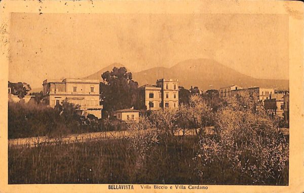 ab8177 - CARTOLINA  D'EPOCA - Napoli  Provincia  - BELLAVISTA  1928