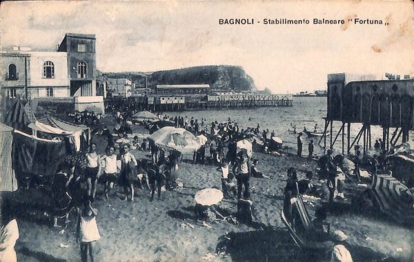 ab8181 - CARTOLINA  D'EPOCA - Napoli  Provincia  - BAGNOLI  1931
