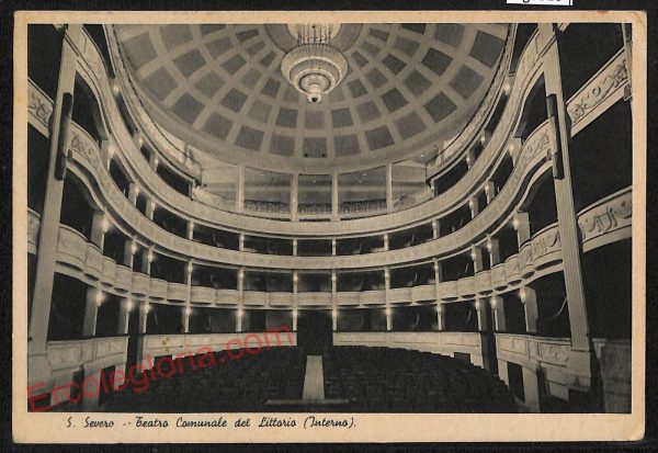 ag0310 - CARTOLINA D'EPOCA - Foggia Provincia - San Severo  1941