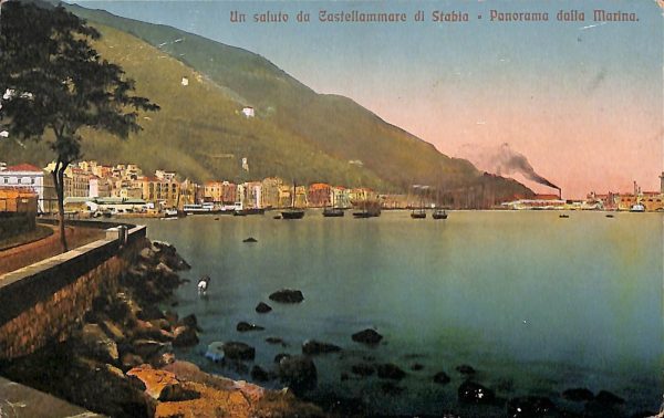 ab8182 - CARTOLINA  D'EPOCA - Napoli  Provincia  - CASTELLAMMARE