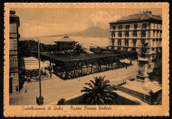 ab8183 - CARTOLINA  D'EPOCA - Napoli  Provincia  - CASTELLAMMARE