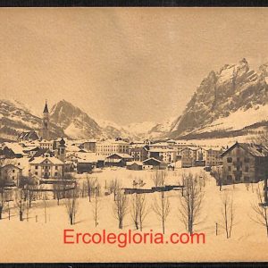 ae1025 - CARTOLINA  D'EPOCA - Belluno Citta - Panorama  1909