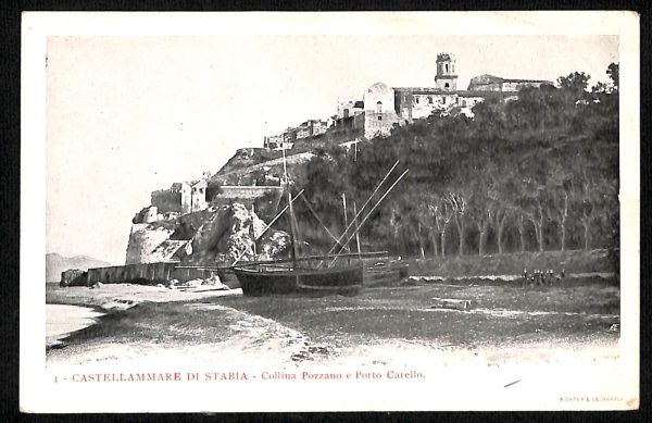 ab8191 - CARTOLINA  D'EPOCA - Napoli  Provincia  - CASTELLAMMARE