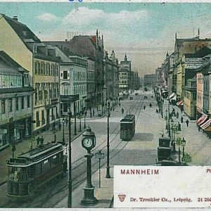 33587 - Ansichtskarten VINTAGE POSTCARD: GERMANY Deutschland - Mannheim  TRAM