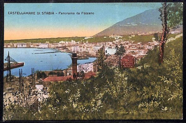 ab8196 - CARTOLINA  D'EPOCA - Napoli  Provincia  - CASTELLAMMARE