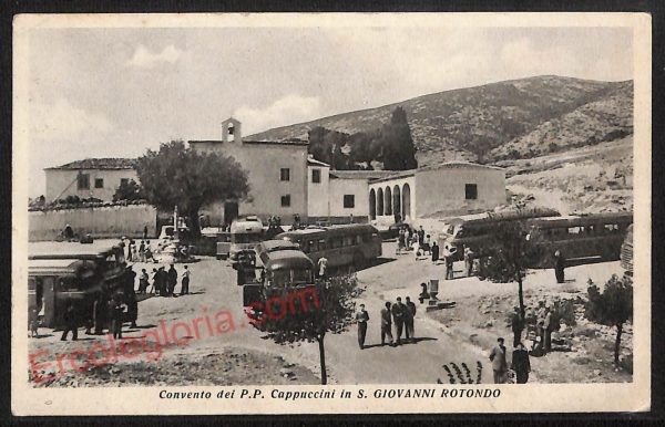 ag0325 - CARTOLINA D'EPOCA - Foggia Provincia - San Giovanni Rotondo 1952