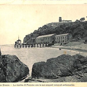 ab8198 - CARTOLINA  D'EPOCA - Napoli  Provincia  - CASTELLAMMARE  1936