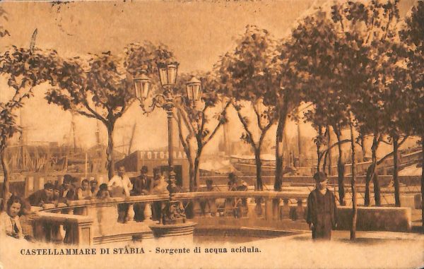 ab8199 - CARTOLINA  D'EPOCA - Napoli  Provincia  - CASTELLAMMARE  1911