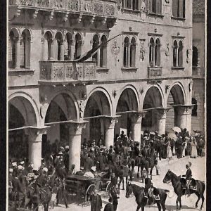 ae1034 - CARTOLINA  D'EPOCA - Belluno Citta - Palazzo della Prefettura  1903