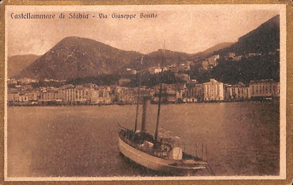 ab8200 - CARTOLINA  D'EPOCA - Napoli  Provincia  - CASTELLAMMARE