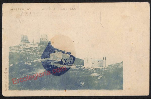 ae4535 - CARTOLINA D'EPOCA - Caltanissetta Provincia - Mazzarino