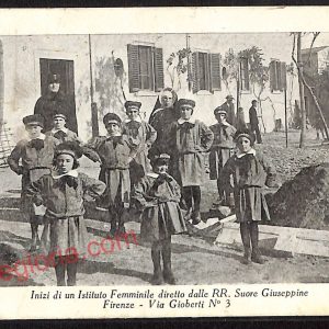 ae7412- CARTOLINA D'EPOCA Firenze- Istituto Femminile dalle RR. Cuore Giuseppine
