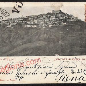 ag0330 - CARTOLINA D'EPOCA - Foggia Provincia - Sant' Agata di Puglia