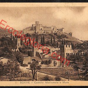 ae3328 - CARTOLINA  D'EPOCA  - Verona Provincia - Soave