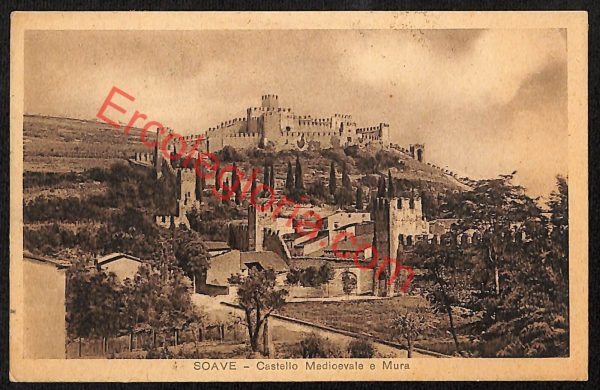 ae3328 - CARTOLINA  D'EPOCA  - Verona Provincia - Soave