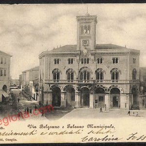 ag4700 - CARTOLINA D'EPOCA - Imperia Provincia - Oneglia   1901