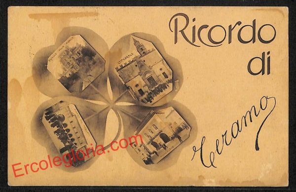ai7462 - CARTOLINA D' EPOCA - Teramo Città - Castello della Monica