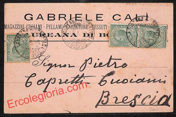 ah9608 - STORIA POSTALE - Reggio Calabria Provincia - Laureana di Borrello