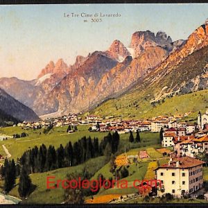 ae1039 - CARTOLINA  D'EPOCA - Belluno Provincia - Auronzo del Cadore