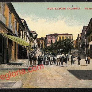ah9610 - CARTOLINA D'EPOCA - Reggio Calabria Provincia - Monteleone di Calabria