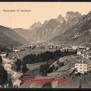 ae1041 - CARTOLINA  D'EPOCA - Belluno Provincia - Auronzo del Cadore  1909