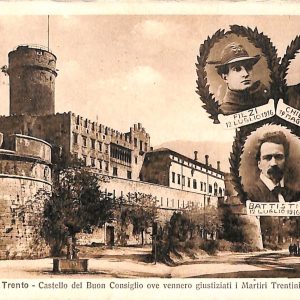 ab5465 - CARTOLINA  D'EPOCA - Trento Città : CASTELLO DEL BUON CONSIGLIO