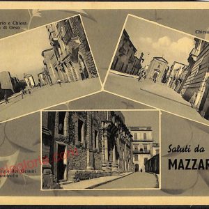 ae4542 - CARTOLINA D'EPOCA - Caltanissetta Provincia - Mazzarino