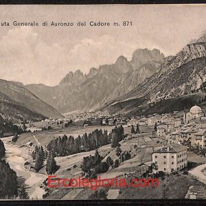 ae1042 - CARTOLINA  D'EPOCA - Belluno Provincia - Auronzo del Cadore
