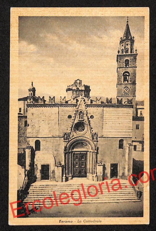 ai7474 - CARTOLINA D' EPOCA - Teramo Città - La Cattedrale