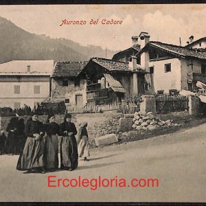 ae1048 - CARTOLINA  D'EPOCA - Belluno Provincia - Auronzo del Cadore