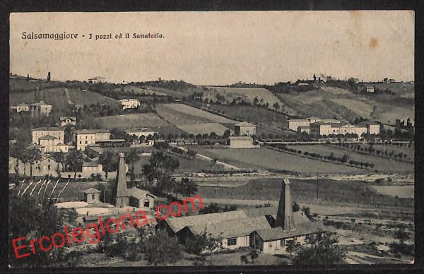 ah5695 - CARTOLINA  D'EPOCA - Parma Provincia - Salsomaggiore