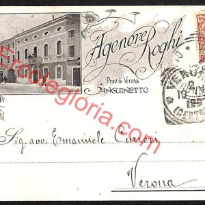ae3337 - CARTOLINA  D'EPOCA - Verona Provincia - Sanguinetto