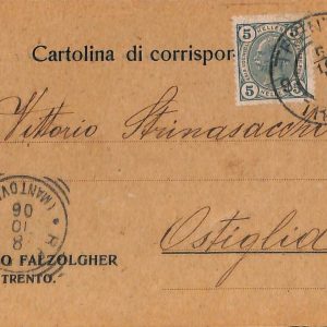 ab5470 - CARTOLINA  D'EPOCA - Trento Città