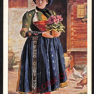 ae4085 - CARTOLINA  D'EPOCA - Bolzano Città - COSTUMI  1928