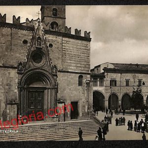 ai7482 - CARTOLINA D' EPOCA - Teramo Città - Cattedrale