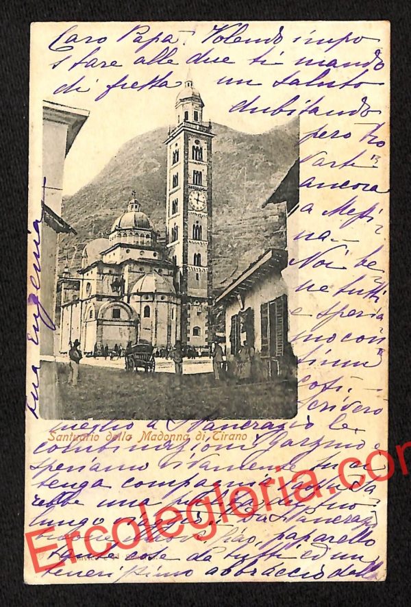 ai7209 - CARTOLINA D' EPOCA - Sondrio Provincia - Tirano