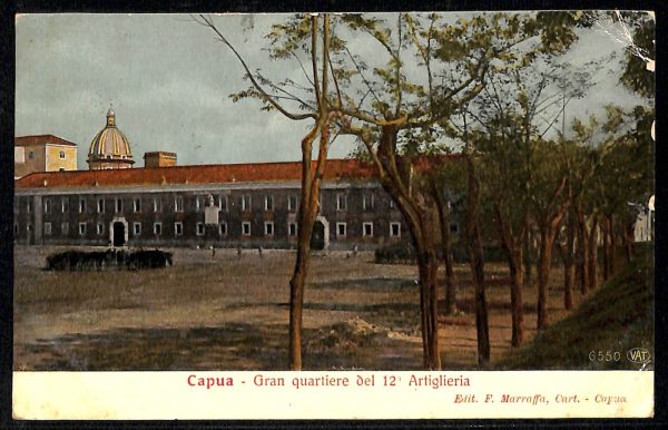 ab8238 - CARTOLINA  D'EPOCA - Napoli  Provincia  - CAPUA