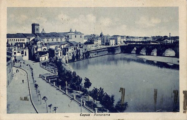 ab8239 - CARTOLINA  D'EPOCA - Napoli  Provincia  - CAPUA