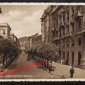 ai4928 - CARTOLINA D'EPOCA - Savona Città - Corso Principe Amedeo