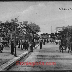 ae0917 - CARTOLINA  D'EPOCA - BAT Provincia - Barletta  1920