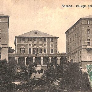ab6939 -  CARTOLINA  D'EPOCA - Savona Città - Collegio delle Scuole Pie