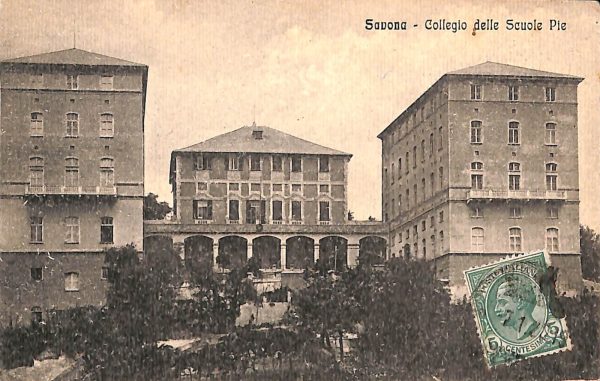 ab6939 -  CARTOLINA  D'EPOCA - Savona Città - Collegio delle Scuole Pie