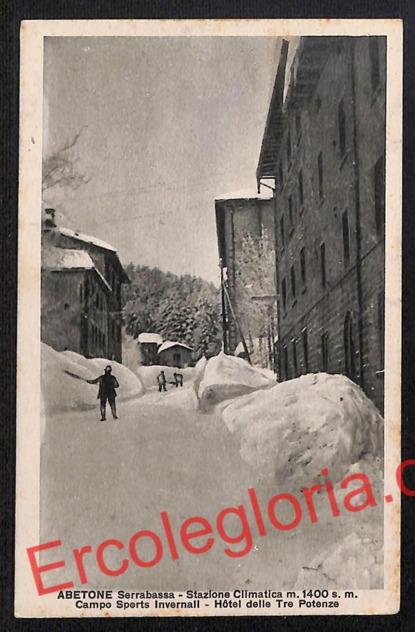 ah8092 - CARTOLINA D'EPOCA - Pistoia Provincia - Abetone