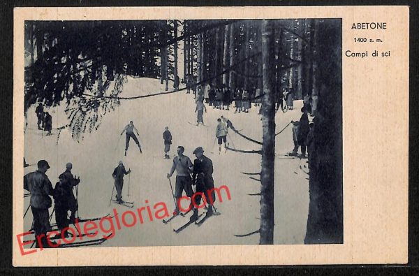 ah8095 - CARTOLINA D'EPOCA - Pistoia Provincia - Abetone