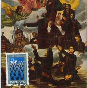63625 - PORTUGAL - POSTAL HISTORY: MAXIMUM CARD 171 - ART Religion