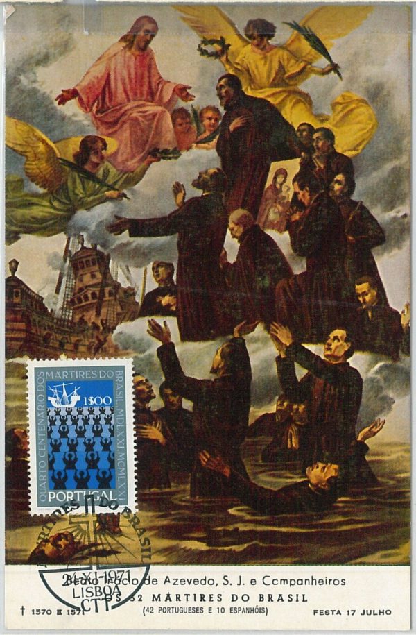 63625 - PORTUGAL - POSTAL HISTORY: MAXIMUM CARD 171 - ART Religion