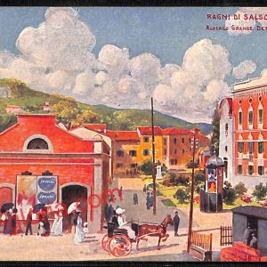ah5739 - CARTOLINA  D'EPOCA - Parma Provincia - Salsomaggiore
